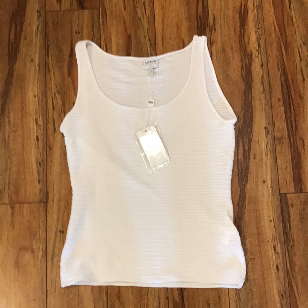 Armani Collezioni detailed tank